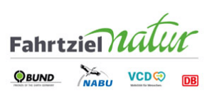 Logo Deutsche Bahn Fahrtziel Natur GFH.e.V.