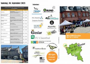 Flyer - Mach mit! in Goslar - Vorderseite