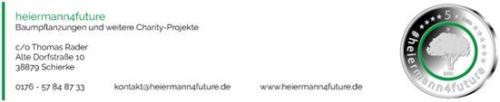 Heiermann4future - Baumpflanzungen und weitere Charity-Projekte